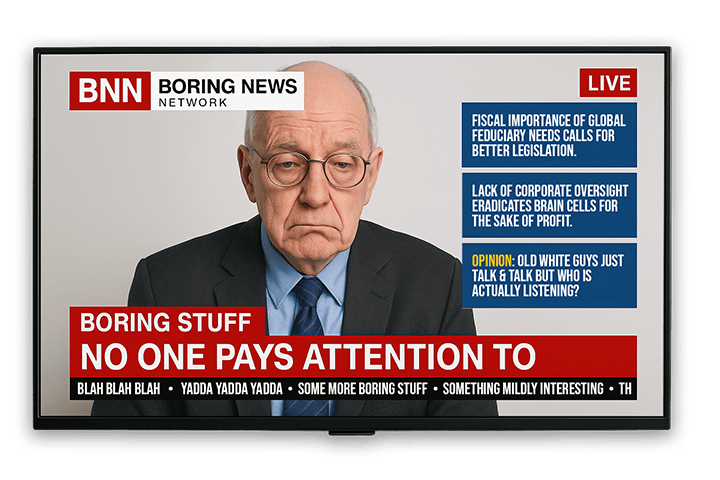 Boring TV content